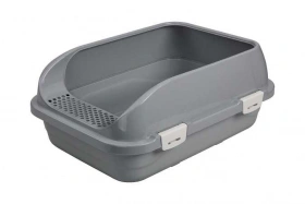 AnimAll (ЕнімАлл) Cat Toilet CNR-127 Туалет під наповнювач з лопаткою для котів та кішок, сірий img