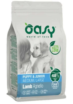 Oasy (Озі) OAP Dog Puppy Medium & Large breeds Lamb Сухий корм з ягням для цуценят середніх і великих порід