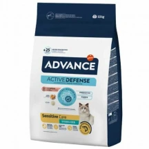 Advance (Адванс) Cat Sterilized Sensitive Salmon Гіпоалергенний корм для стерилізованих котів і кішок з чутливим травленням Advance (Адванс) Cat Sterilized Sensitive Salmon 1,5 кг Гіпоалергенний корм для стерилізованих котів і кішок з чутливим травленням img