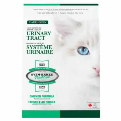 Oven-Baked (Овен-Бекед) Tradition Urinary Cat Adult Chicken Сухий беззерновий корм з куркою для здоров'я сечовивідних шляхів котів і кішок