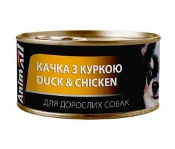 AnimAll (ЕнімАлл) Вологий корм з качкою та куркою в желе для дорослих cобак img