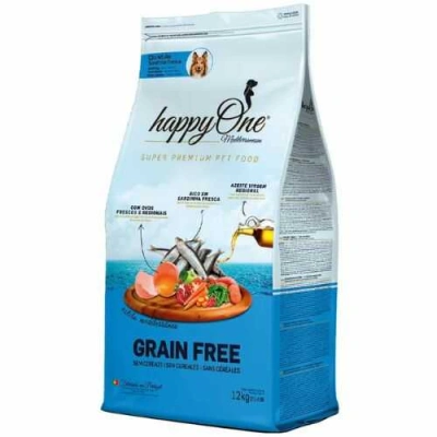 happyOne (хеппі Ван) Mediterraneum Dog Adult Fresh Sardine Беззерновий сухий корм із сардиною для дорослих собак