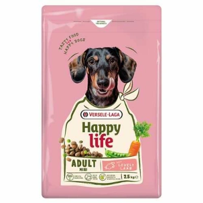 Happy Life (Хеппі Лайф) Adult Mini with Lovely Lamb Сухий корм з ягням для дорослих собак дрібних і мініатюрних порід