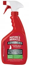 Nature's Miracle (Нейчерс Міракл) Advanced Formula Stain & Odor Remover Знищувач плям та запахів з посиленою формулою для котів img