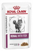 Royal Canin (Роял Канін) Renal Fish Cat Лікувальний вологий корм для котів і кішок при нирковій недостатності