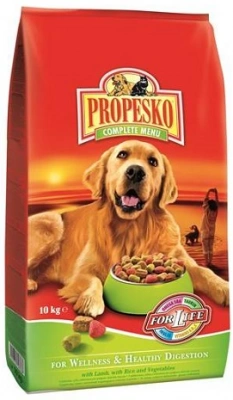 Propesko (Пропеско) Сухий корм для дорослих собак з ягням і рисом