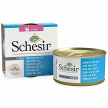 Schesir (Шезір) Cat Консерви для кошенят з тунцем, алоє та рисом img