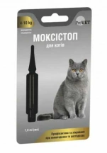 ProVET (ПроВет) Моксістоп Краплі на холку від глистів для котів і кішок 4-10 кг
