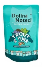 Dolina Noteci (Доліна Нотечі) Premium Superfood Cat Вологий корм з фореллю та тунцем для котів та кішок img
