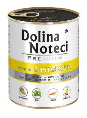 Dolina Noteci (Доліна Нотечі) Premium Chicken Консервований корм з куркою для дорослих собак 800 гр