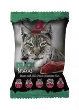 Alpha Spirit (Альфа Спіріт) Duck Snacks Cat Напіввологі ласощі з качкою для котів та кішок, кубики img