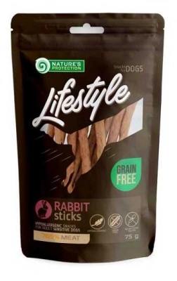 Natures Protection (Натур Протекшн) Lifestyle Rabbit Sticks Ласощі для собак Стіки з кролика