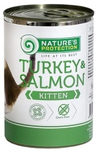 Natures Protection (Натур Протекшн) Kitten Turkey & Salmon Консерви для кошенят з індичкою і лососем