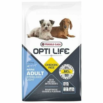 Opti Life (Опті Лайф) Dog Adult Mini Sterilised Light Chicken & Rice Сухий корм з куркою для стерилізованих і собак із зайвою вагою дрібних порід