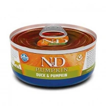 Farmina (Фарміна) N&D Prime Grain Free Cat Adult Pumpkin & Duck Беззерновий консервований корм з гарбузом та качкою для котів та кішок img
