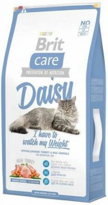 Brit Care (Бріт Кеа) Cat Daisy Корм ​​для котів і кішок при надмірній вазі з індичкою Контроль ваги