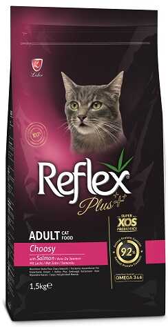 Корм для кішок Reflex Plus Choosy Cat Adult Salmon
