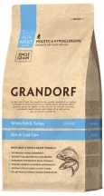 Grandorf (Грандорф) Sensitive White Fish & Turkey Корм ​​для котів і кішок з чутливим травленням з білою рибою img