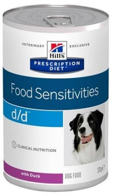 Hills (Хіллс) D/D Sensitivities Duck Лікувальні консерви для собак при алергії з качкою