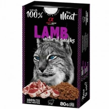 Alpha Spirit (Альфа Спіріт) Cat Natural Snacks Lamb Напіввологі ласощі з ягням для котів і кішок img