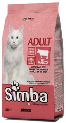 Monge Simba (Монж Сімба) Cat Adult Beef 400 гр Сухий корм з яловичиною для дорослих котів та кішок