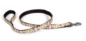 Coastal (Костал) Pet Attire Ribbon Нейлоновий повідець для собаки, 1,6 см/1,2 м квіти троянд img