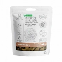 Natures Protection (Натур Протекшн) Superior Care White Dogs Adult Intestinal Care White Fish & Rice Ласощі з білою рибою та рисом для білих собак з чутливим травленням img