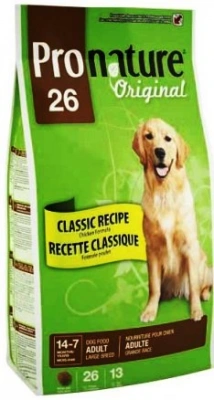Корм Пронатюр для дорослих собак великих порід Pronature Original з куркою