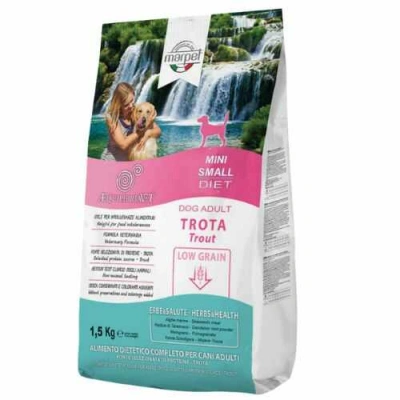 Marpet (Марпет) AequilibriaVET Dog Adult Mini & Small Low Grain Trout Низькозерновий сухий корм з фореллю для дорослих собак дрібних порід