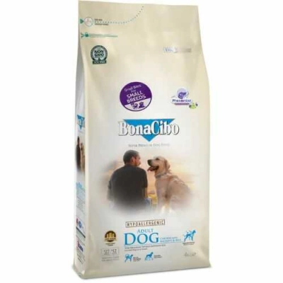 BonaCibo (БонаСібо) Dog Adult Small Breed Chicken & Rice with Anchovy Сухий корм з куркою та рисом для дорослих собак дрібних порід