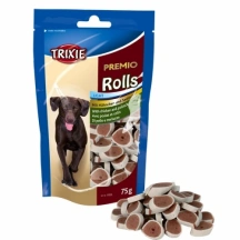 Trixie (Тріксі) PREMIO Chicken Pollock Rolls Ласощі роли з куркою та лососем img
