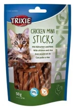 Trixie (Тріксі) PREMIO Chicken Mini Sticks Ласощі для кішок з куркою та рисом img