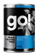 GO! (ГОУ) Grain Free Chicken Pate Беззернові консерви для собак з куркою img