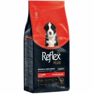 Reflex Plus (Рефлекс Плюс) Puppy Medium & Large Lamb Сухий корм з ягням для цуценят середніх і великих порід