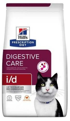 Hills (Хиллс) I/D 1,5 кг Лечебный корм для кошек с чувствительным пищеварением