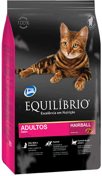 Сухий корм Equilibrio Cat Adult Hairball