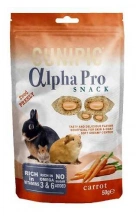 Cunipic (Куніпік) Alpha Pro Снеки Снеки для гризунів, морквяні подушечки з ягідною начинкою