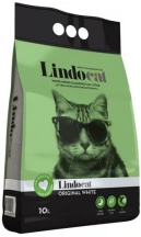 Lindocat (Ліндокет) Original White Бентонітовий наповнювач для котячого туалету без аромату з дрібною гранулою img
