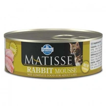 Farmina (Фарміна) Matisse Cat Mousse Rabbit Консерви з кроликом для котів і кішок, мус img