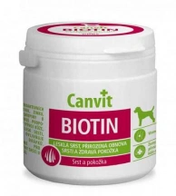 Canvit (Канвіт) Biotin Вітаміни для шкіри, шерсті та кігтів собак малих та середніх порід 100 гр img