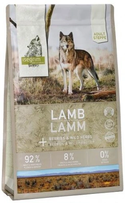 Isegrim (Ізігрім) Steppe Adult Lamb & Berries Беззерновий корм для собак з чутливим травленням з ягням і ягодами