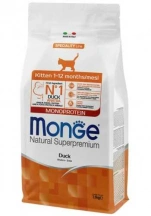 Monge (Монж) Cat Kitten Monoprotein Duck Сухий корм з качкою для кошенят img