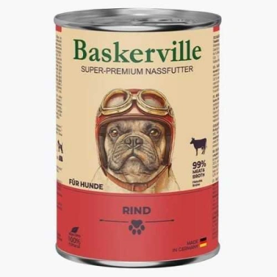 Baskerville (Баскервіль) Dog Adult Beaf Вологий корм з телятиною для собак різних порід