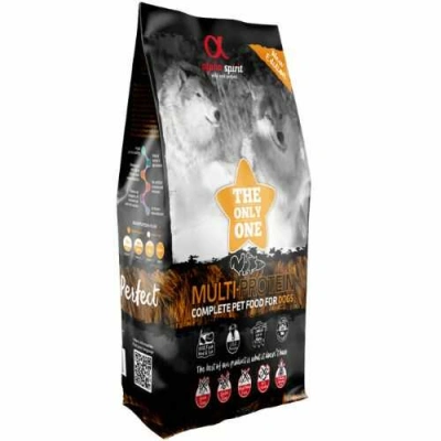 Alpha Spirit (Альфа Спіріт) The Only One Multi-Protein For Dog Беззерновий сухий корм зі свіжими м'ясом і рибою для собак усіх порід
