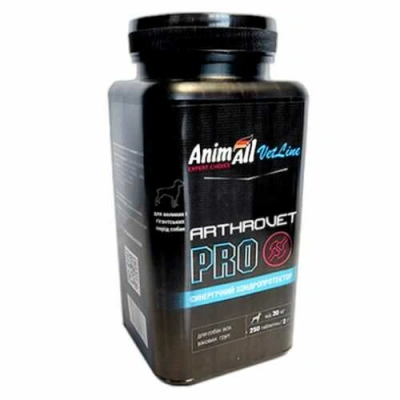 AnimAll (ЕнімАлл) VetLine Arthrovet PRO Dog Large & Giant Вітамінно-мінеральний комплекс для здоров'я суглобів великих порід собак