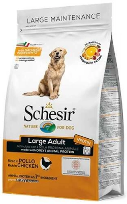 Schesir (Шезір) Dog Large Adult Chicken Сухий монопротеїновий корм з куркою для собак великих порід