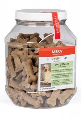 Mera (Мера) Snacks Pure Sensitive Insect Protein Ласощі із білком комах для чутливих собак, снекі