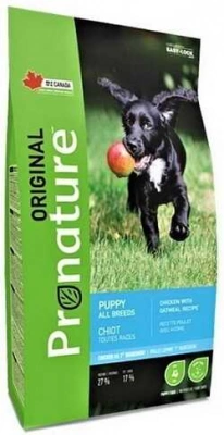 Pronature Original (Пронатюр Оріджинал) Puppy Chicken & Oatmeal Сухий корм для цуценят всіх порід з куркою