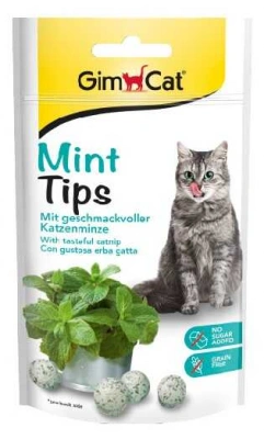 GimCat (Джим Кет) Mintips Вітамінні ласощі для кішок з котячою м'ятою