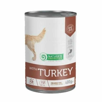 Natures Protection (Натур Протекшн) Dog Adult All Breeds Turkey Беззерновий вологий корм з індичкою для дорослих собак усіх порід
